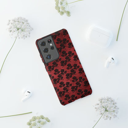 Rosemony Gothic Flower - Protective Phone Case