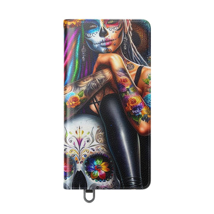 Skull Bloom - Samsung S25 Ultra Case - Wallet