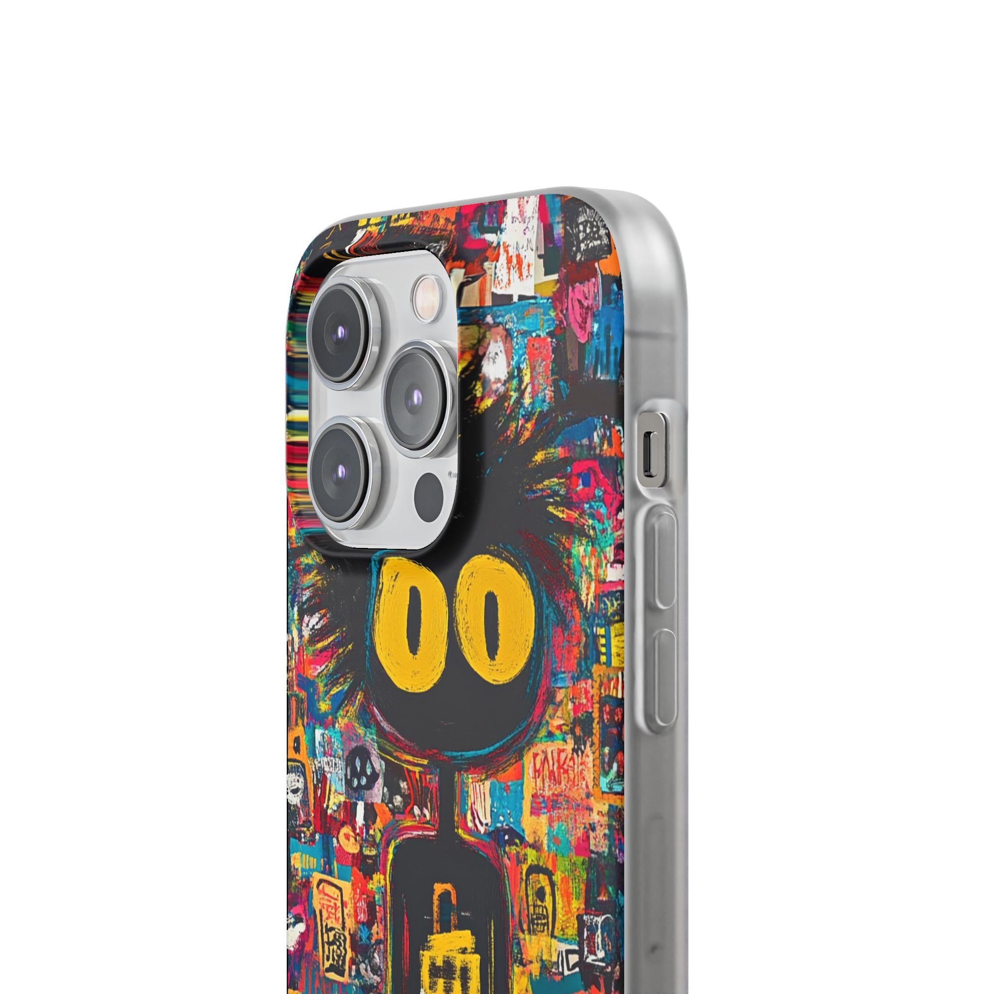 Spiky Shadow iPhone 14 Pro Case - Soft