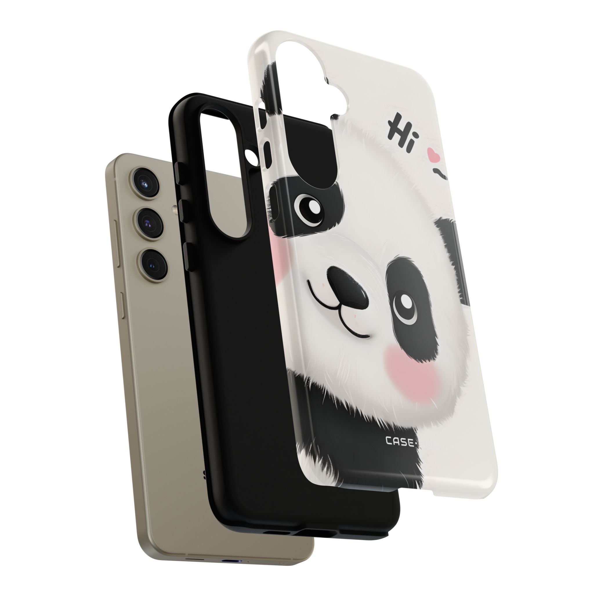 Panda Glow Samsung S24 Plus Case - Tough