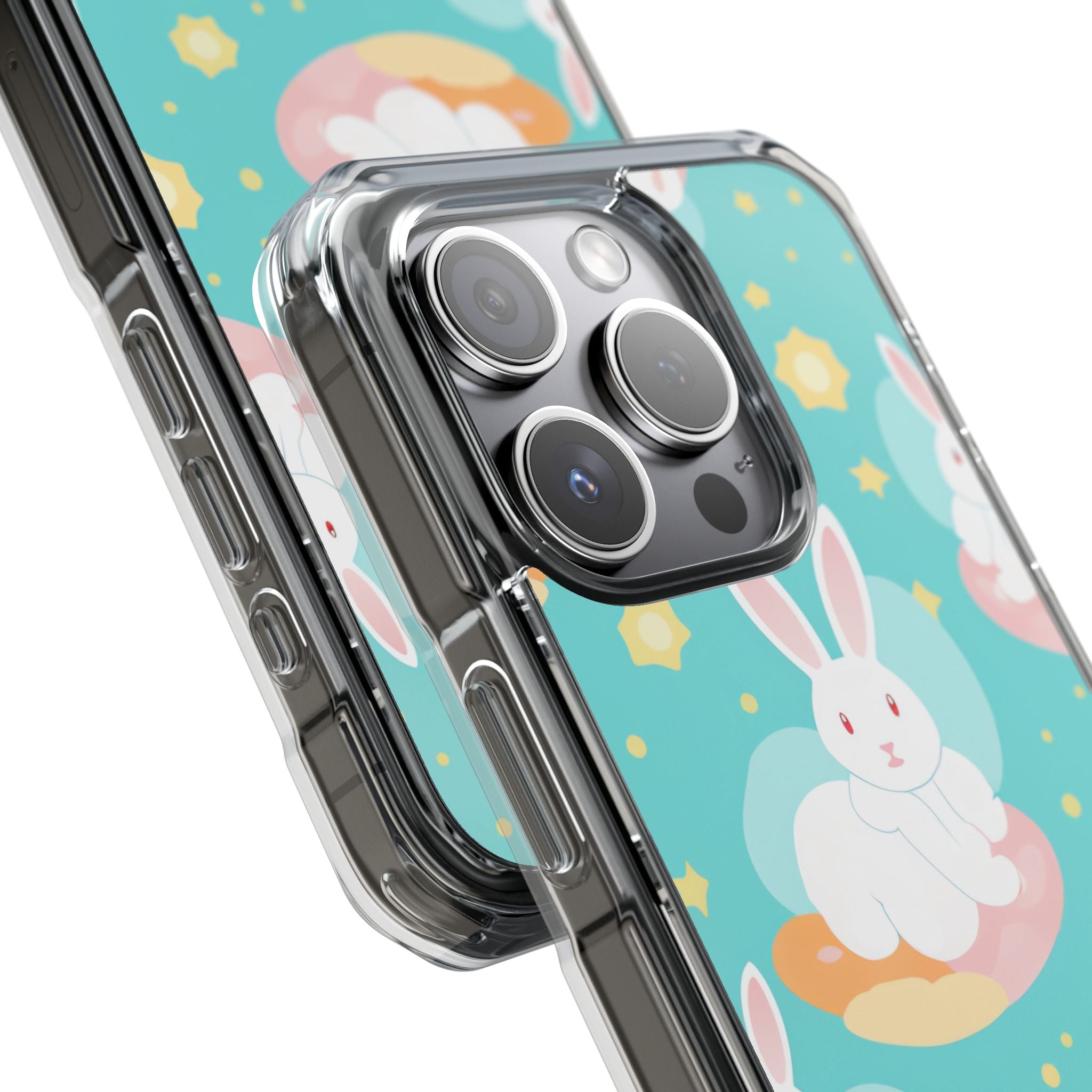 Bunnies Float Dreamily iPhone Case - Impact