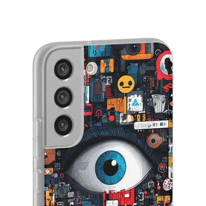 Digital Eye Blue Samsung S22 Plus Case - Soft
