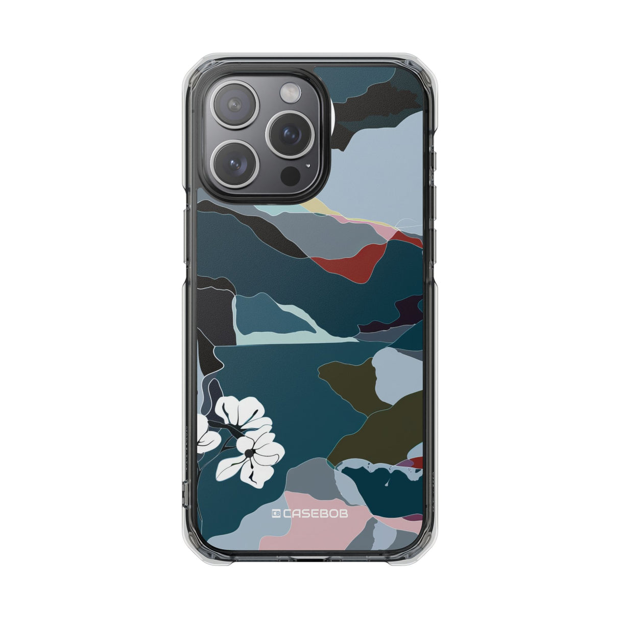 Moonlit Harmony - Phone Case for iPhone (Clear Impact - Magnetic)