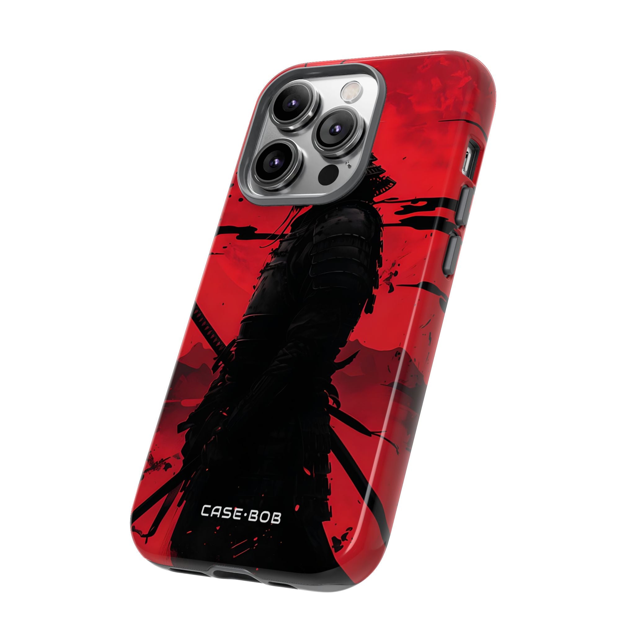 Crimson Samurai iPhone 14 Pro Case - Tough
