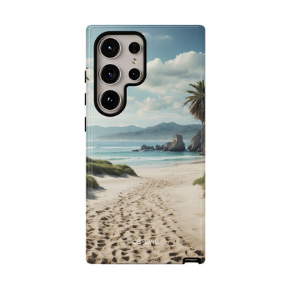 Footprints Trace Sand - Samsung Case