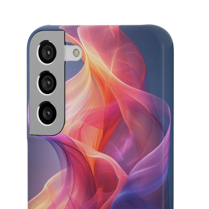 Violet Orange Flow - Slim Samsung S22 Phone Case