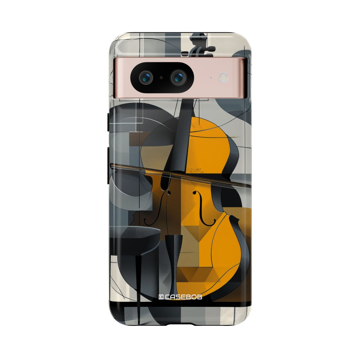 Abstract Elegance: Cello Harmony - for Google Pixel 8