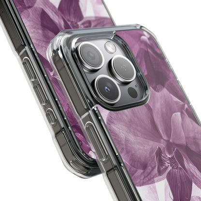 Radiant Orchid  - Clear Impact Case for iPhone