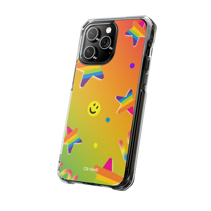 Vibrant Pop Whimsy iPhone Case - Impact