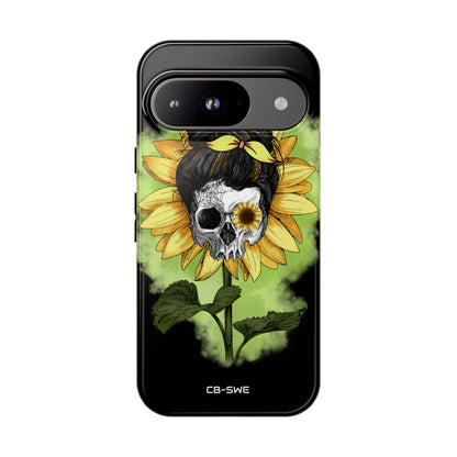 Sunflower Skull Fusion - Google Pixel Case