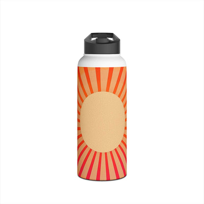 Sunburst Radiance - Stainless Steel Water Bottle