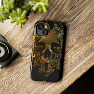 Golden Skull Trooper - Protective Phone Case