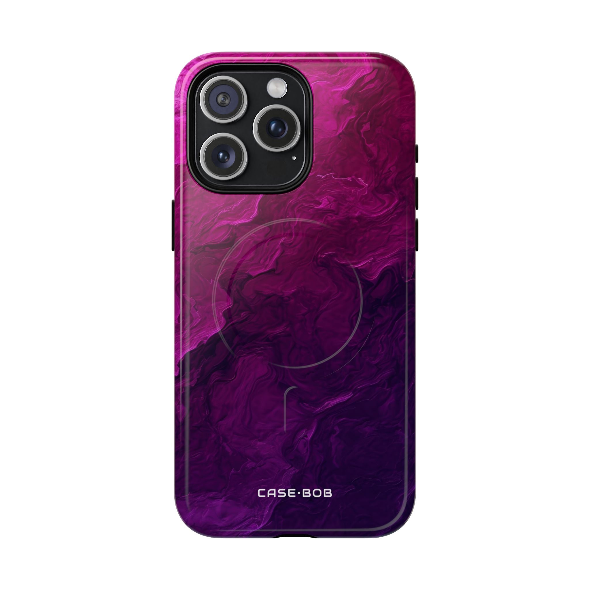 Violet Swirl iPhone 15 Pro Max Case - Tough+