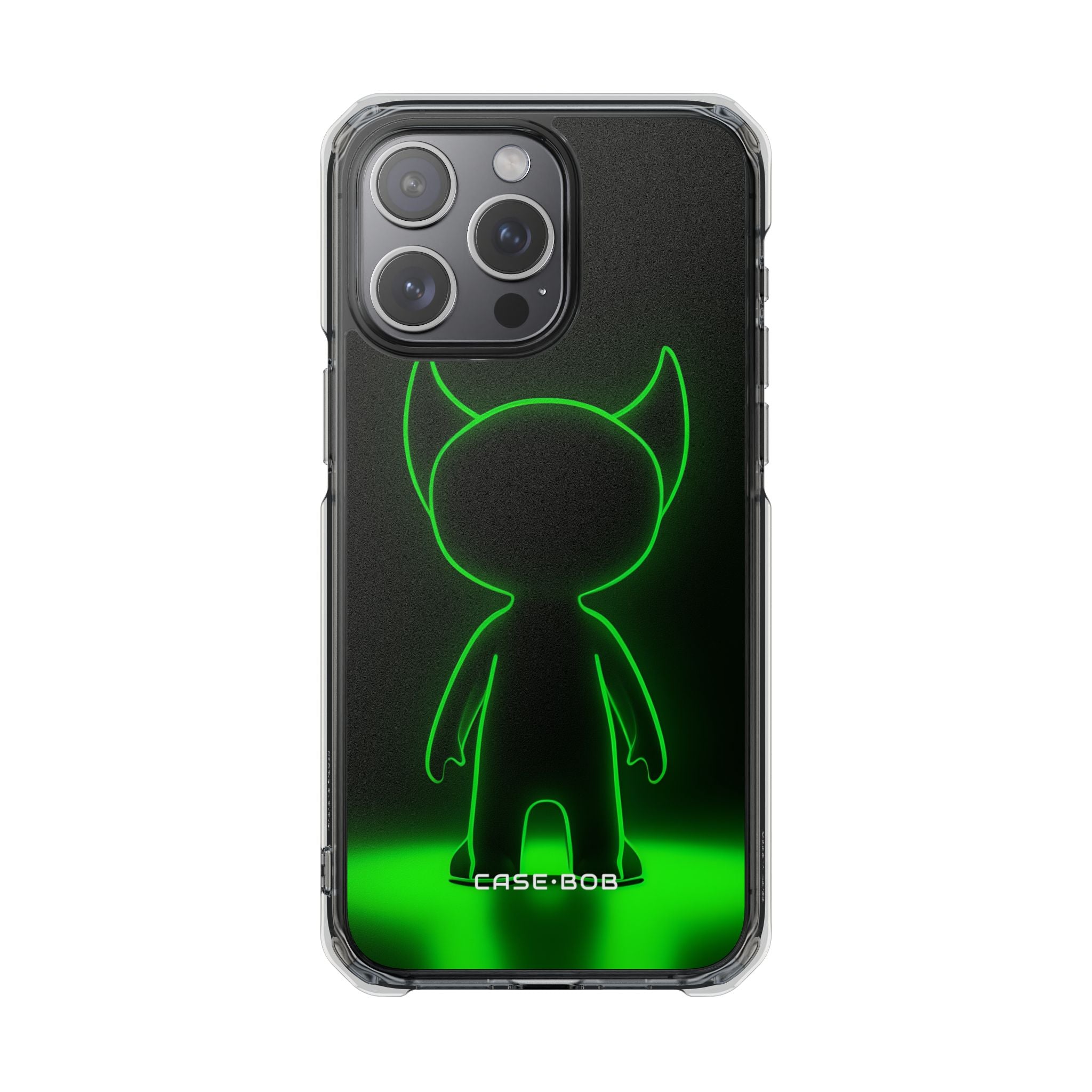 Neon Horned Glow iPhone 15 Pro Max Case - Impact