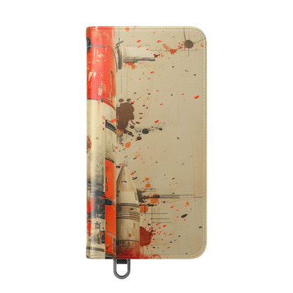 Crimson Rocket - Samsung S25 Case - Wallet