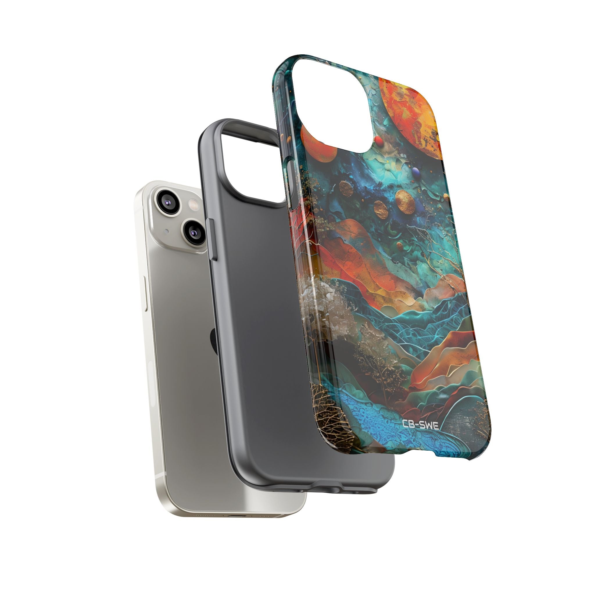 Celestial Wonders Unfold - iPhone Case