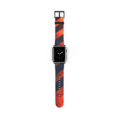 Diagonal Stripes Blaze - Watch Band