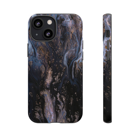 Blue River Ink Art iPhone Case (Protective) iPhone 13 Mini Matte Phone Case