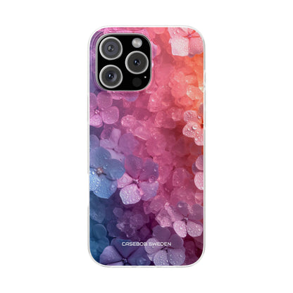 Floral Chill Blooms - Flexi iPhone 16 Phone Case