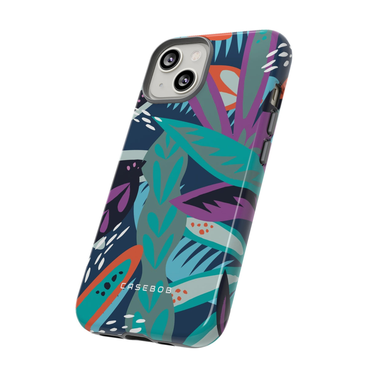 Tropical Leaf Moz - Protective Phone Case