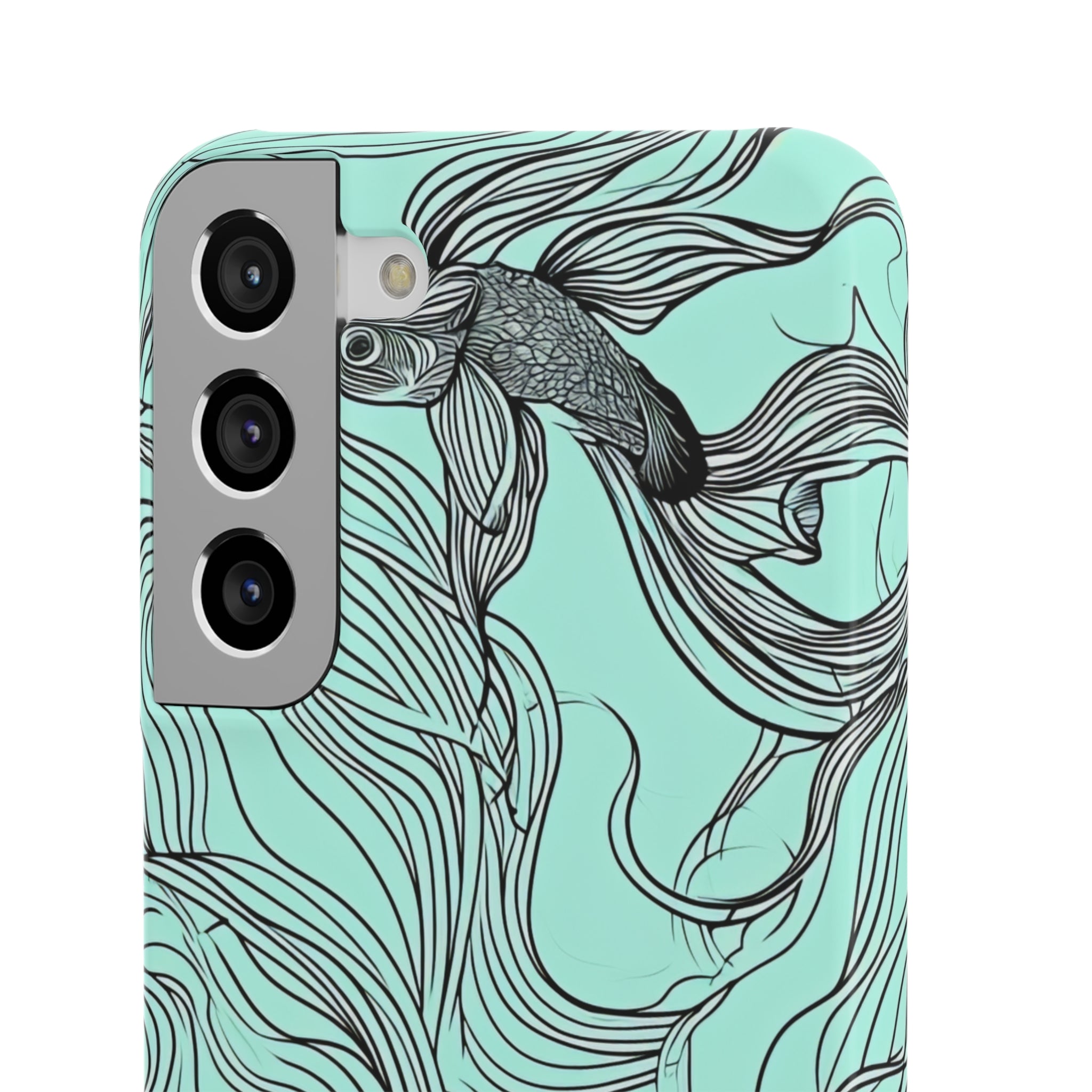 Aqua Serenity | Slim Phone Case for Samsung