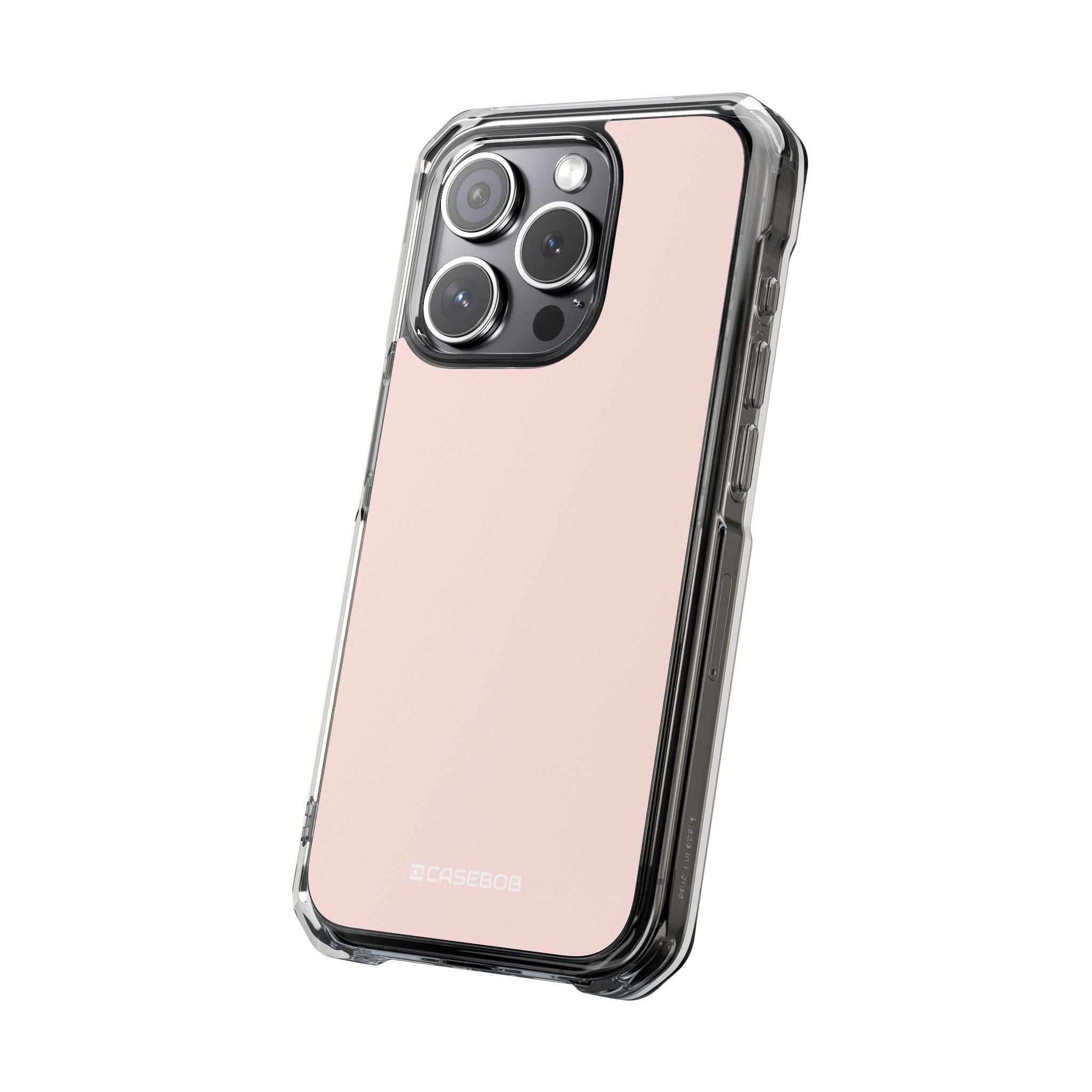 Misty Rose - Clear Impact Case for iPhone