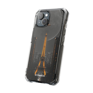 Futurist Paris – Handyhülle für iPhone (Clear Impact – Magnetisch) 