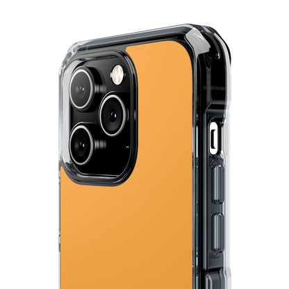 Yellow Orange - Clear Impact Case for iPhone