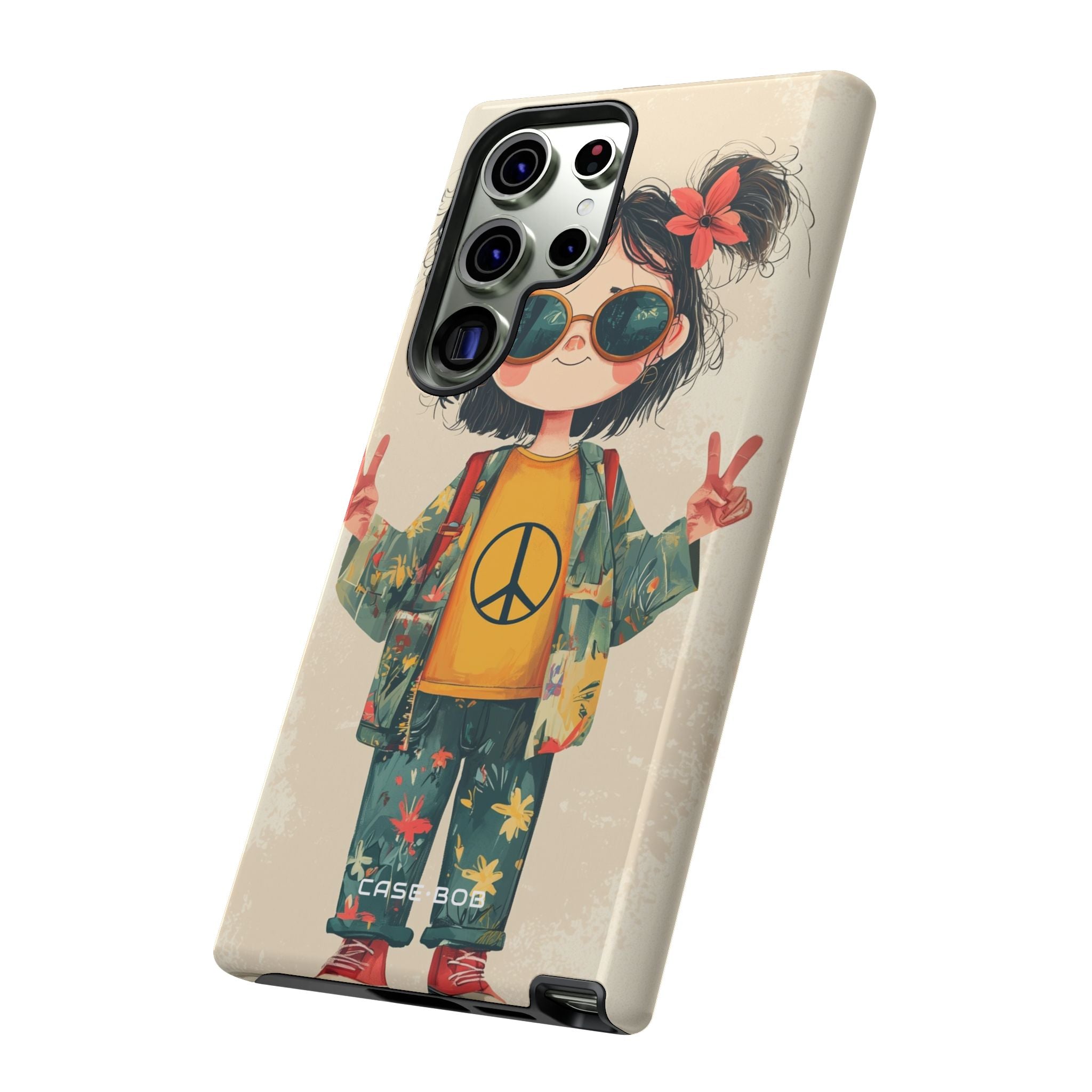 Peace Pigtails Samsung S23 Ultra Case - Tough