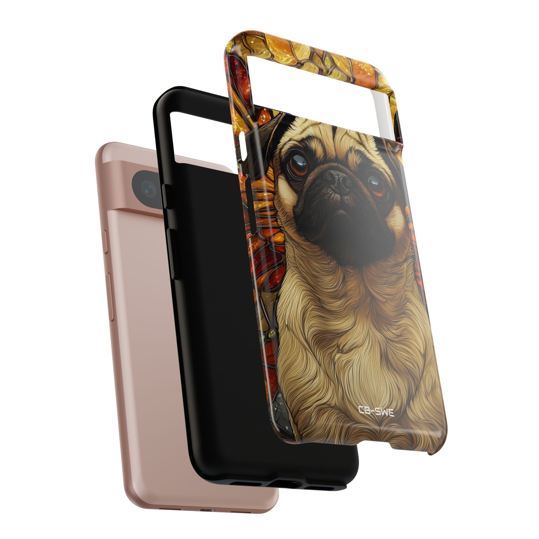 Pug Soars Brightly - Google Pixel Case