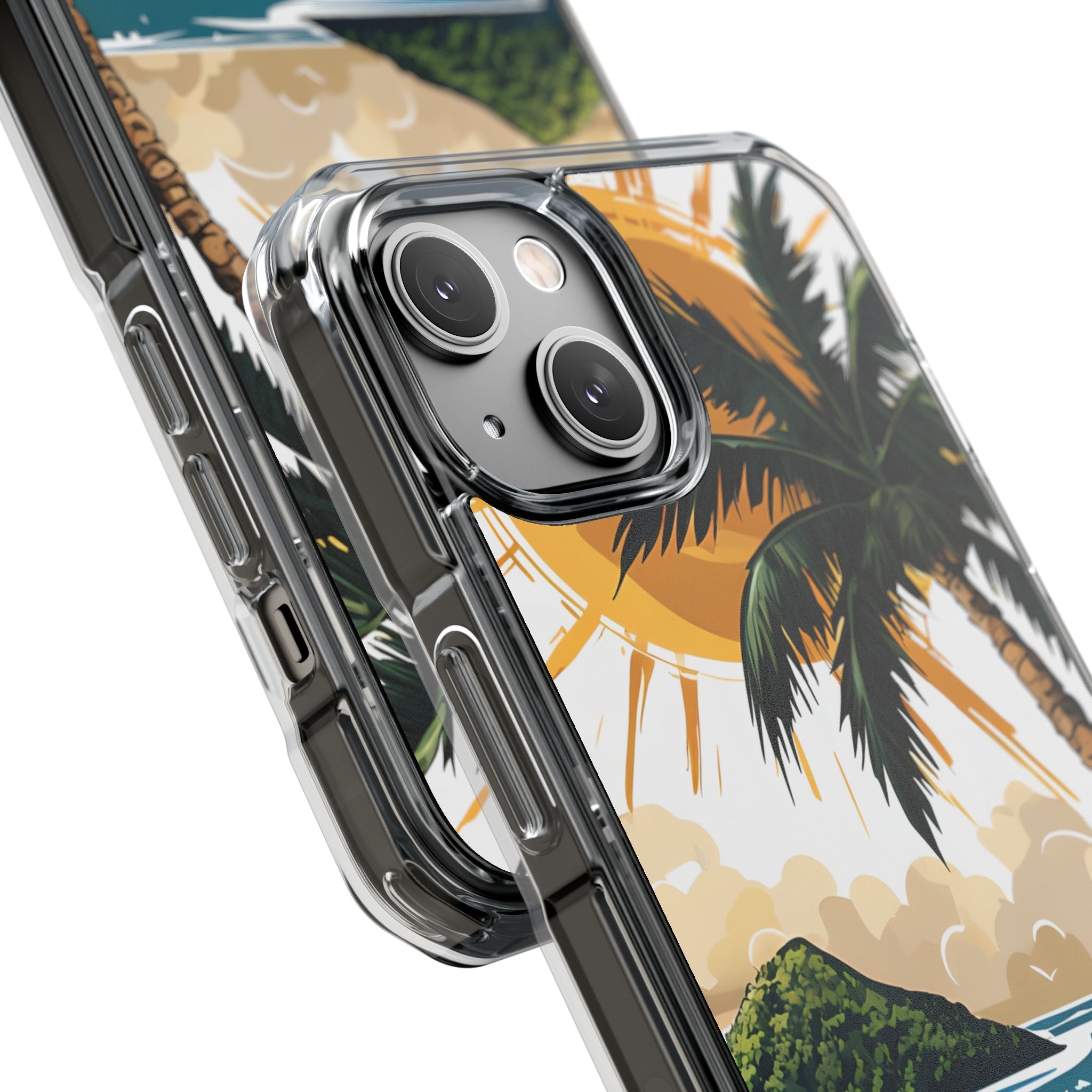 Sunny Palm Breeze iPhone 14 Case - Impact