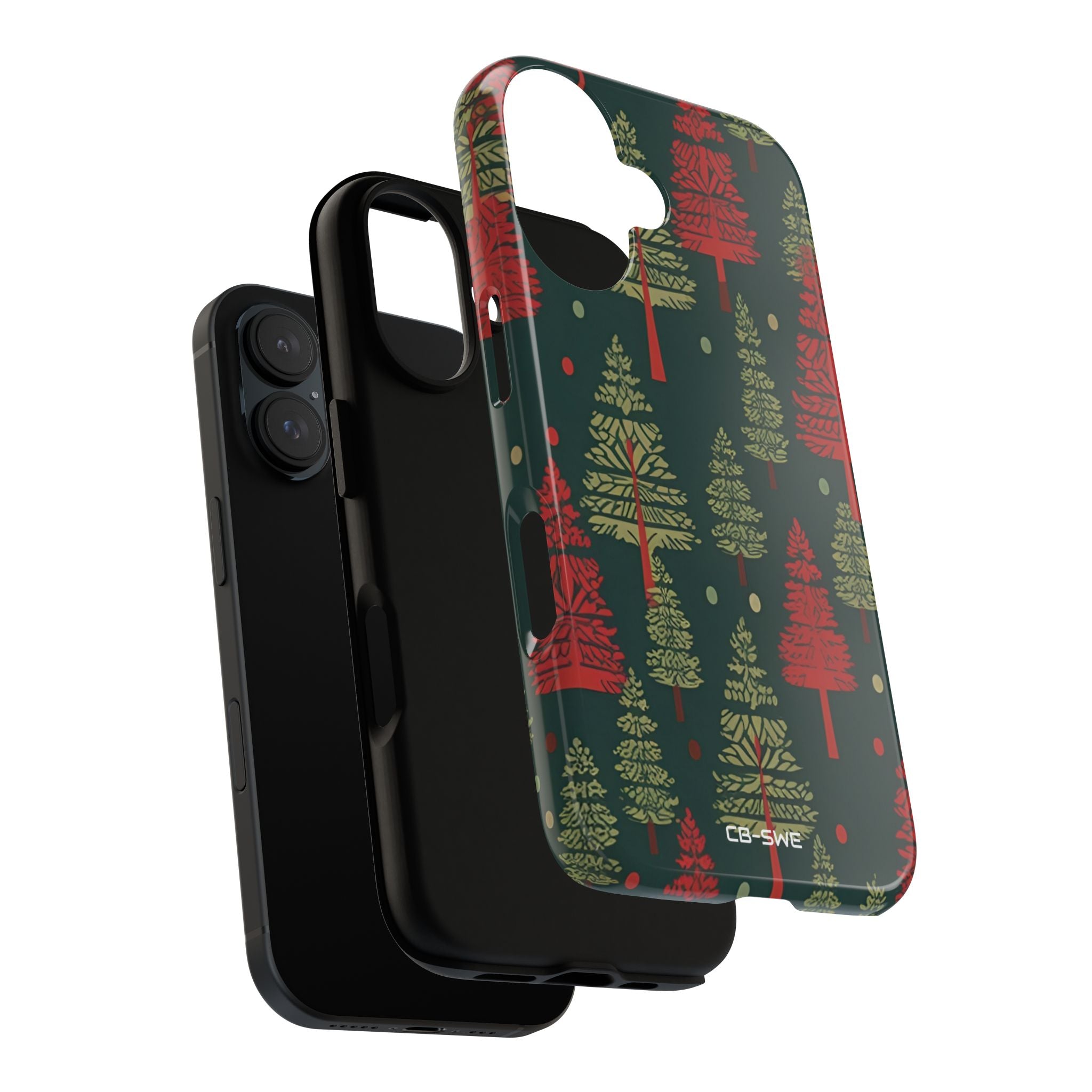 Trees Dance Playfully - iPhone Case