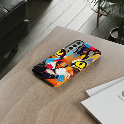 Abstract Kitty Palette - Protective Phone Case