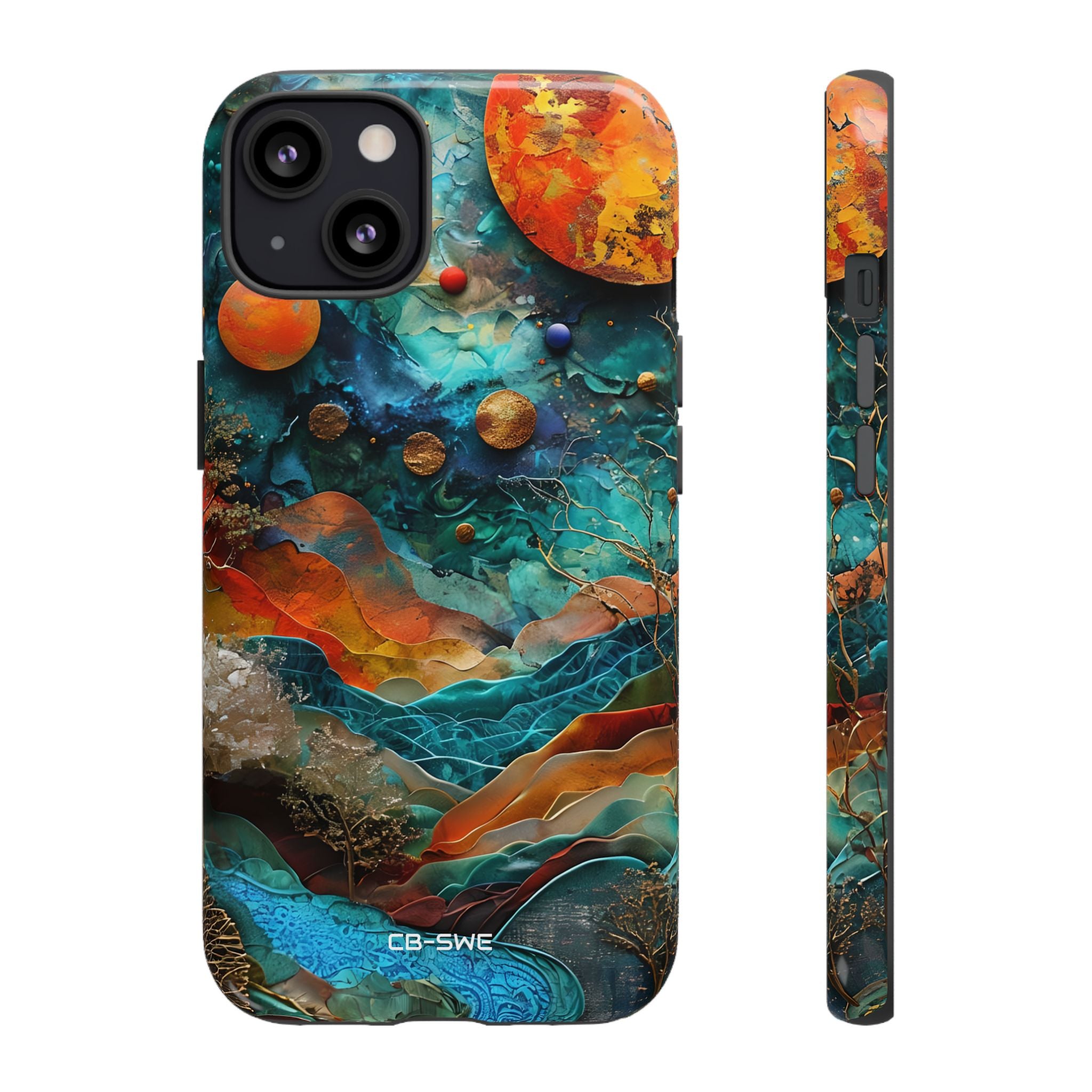 Celestial Wonders Unfold - iPhone Case