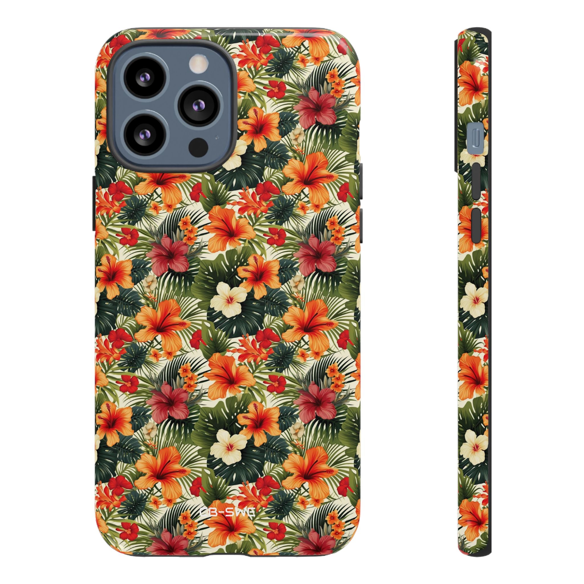Tropical Blooms Flourish - iPhone Case