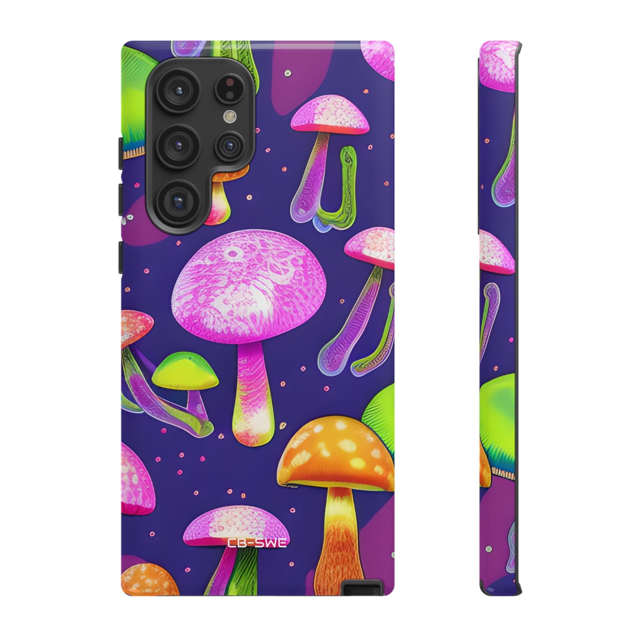 Neon Mushroom Dreams - Samsung Case