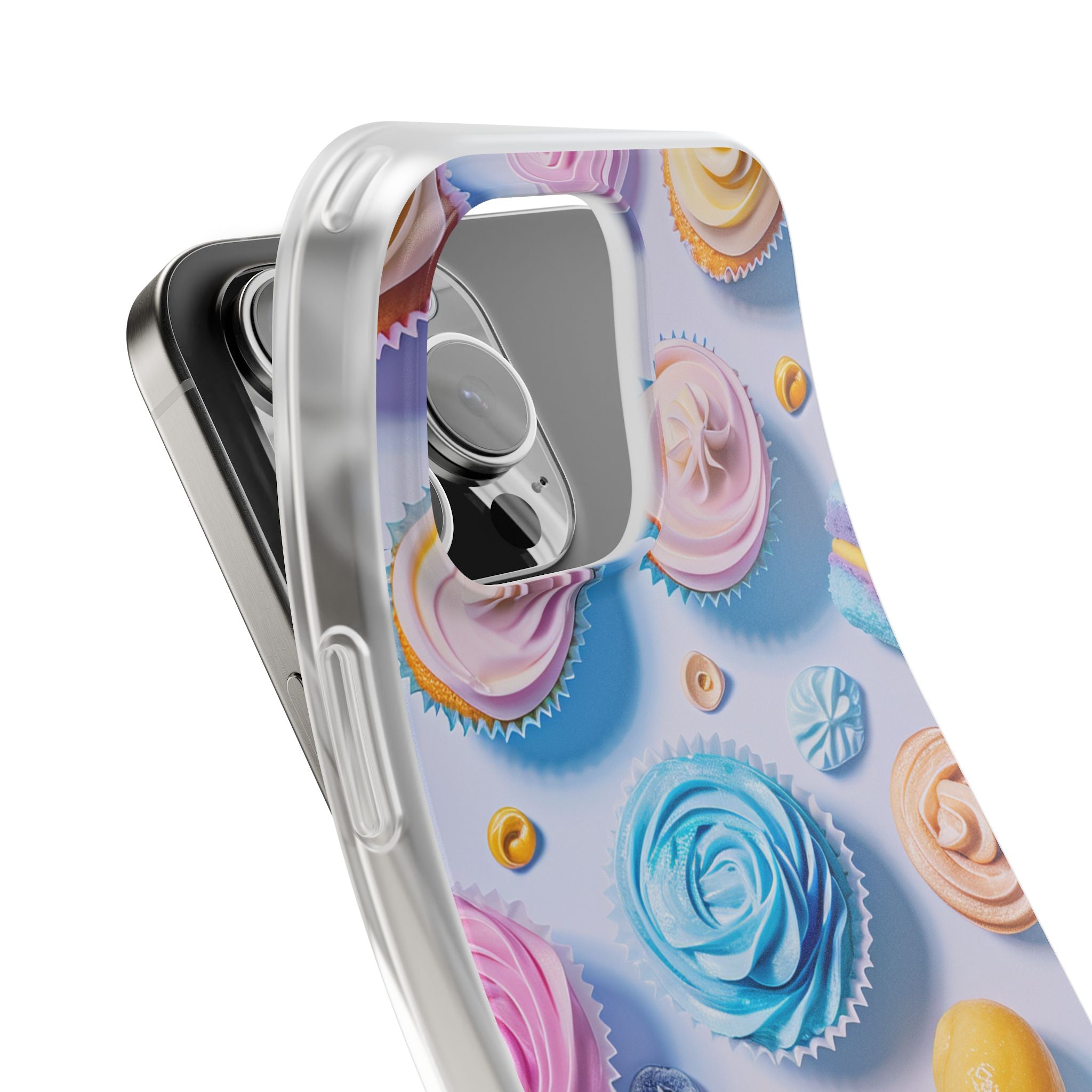 Pastel Whimsy Desserts - Flexi iPhone 16 Phone Case