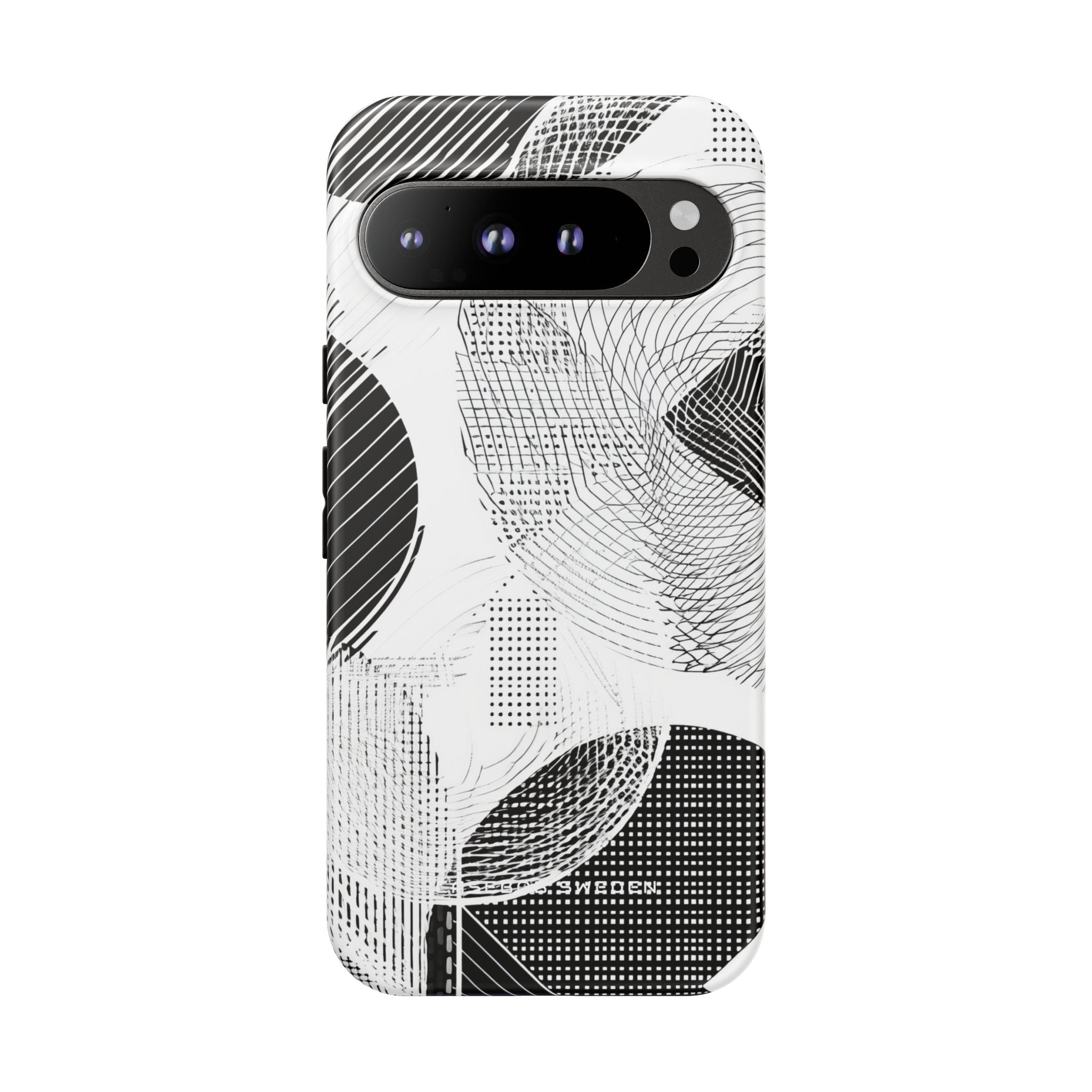 Geometric Line Harmony Google Pixel 9 - Tough Phone Case