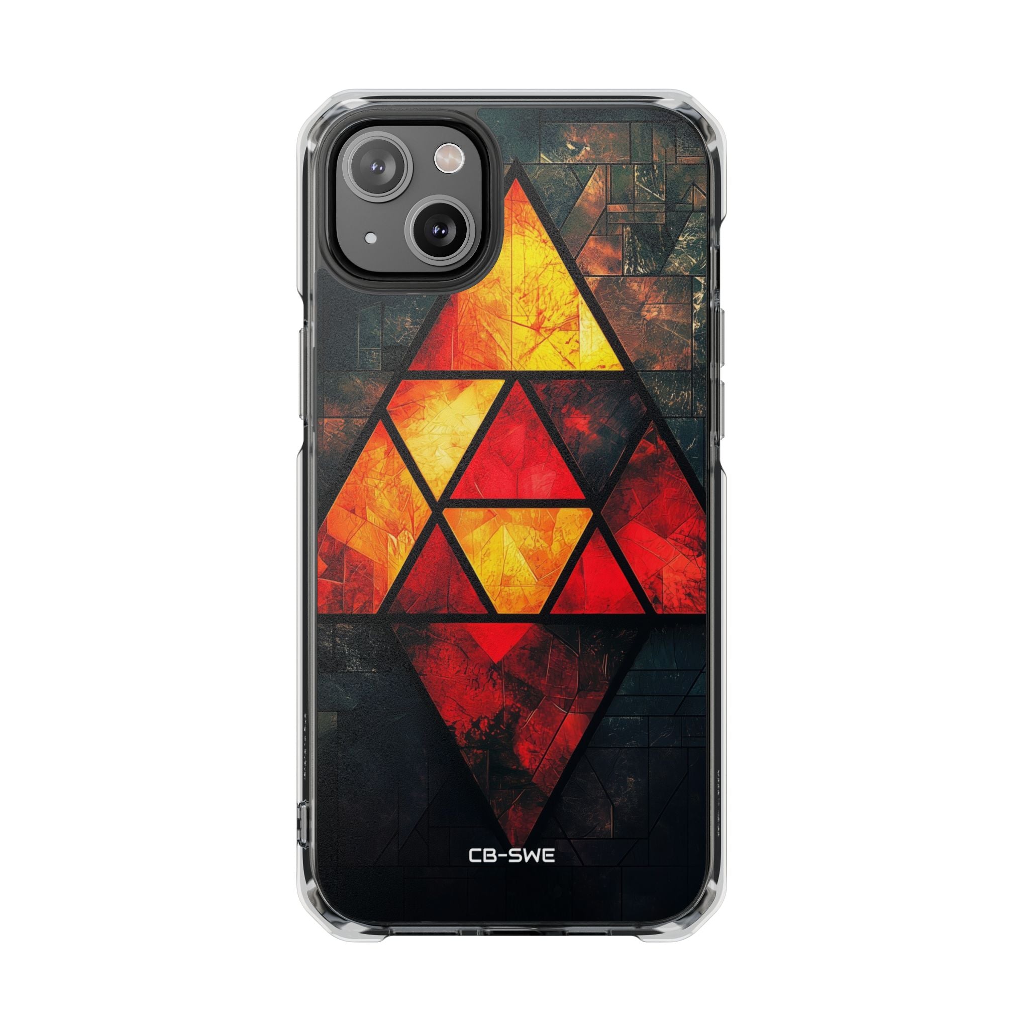Triangles Illuminate Warmth iPhone Case - Impact