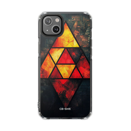 Triangles Illuminate Warmth iPhone Case - Impact