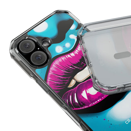 Vivid Lips Contrast iPhone Case - Impact