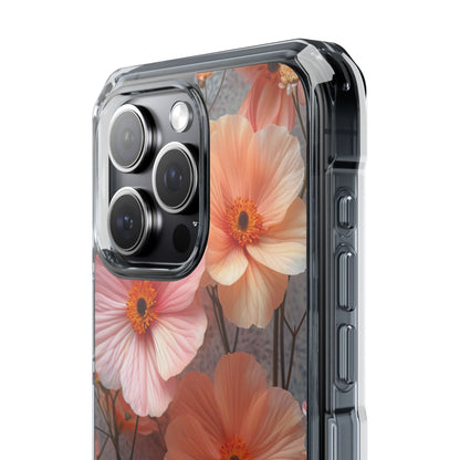 Serene Botanical Blooms - Clear Impact iPhone 15 Phone Case