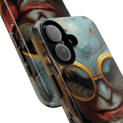 Steampunk Masked Adventurer iPhone 16 - Tough