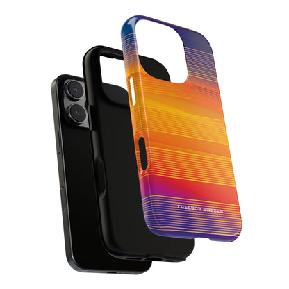 Gradient Sunset Flow iPhone 16 - Tough Phone Case