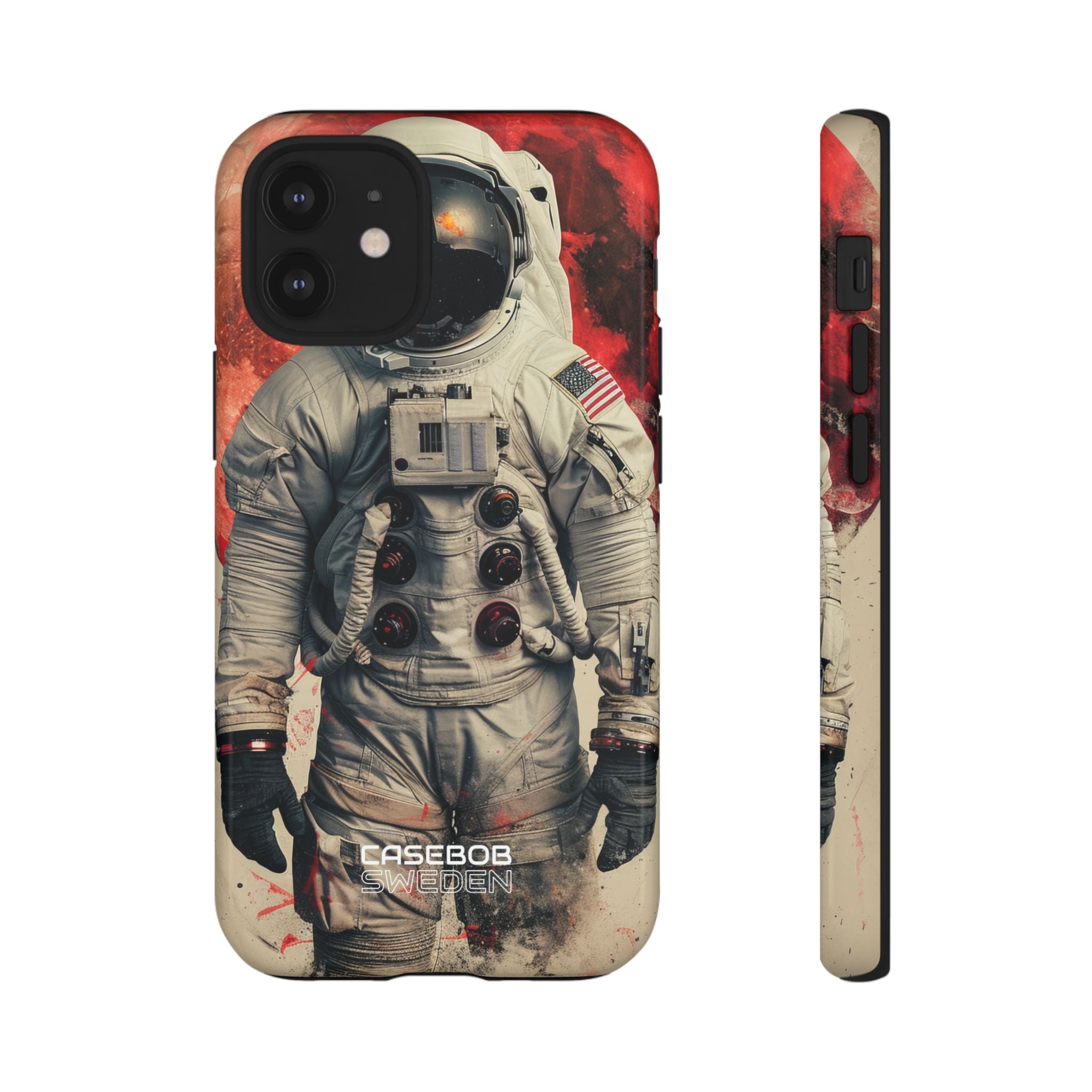 Crimson Spacewalk Dream iPhone 12 - Tough