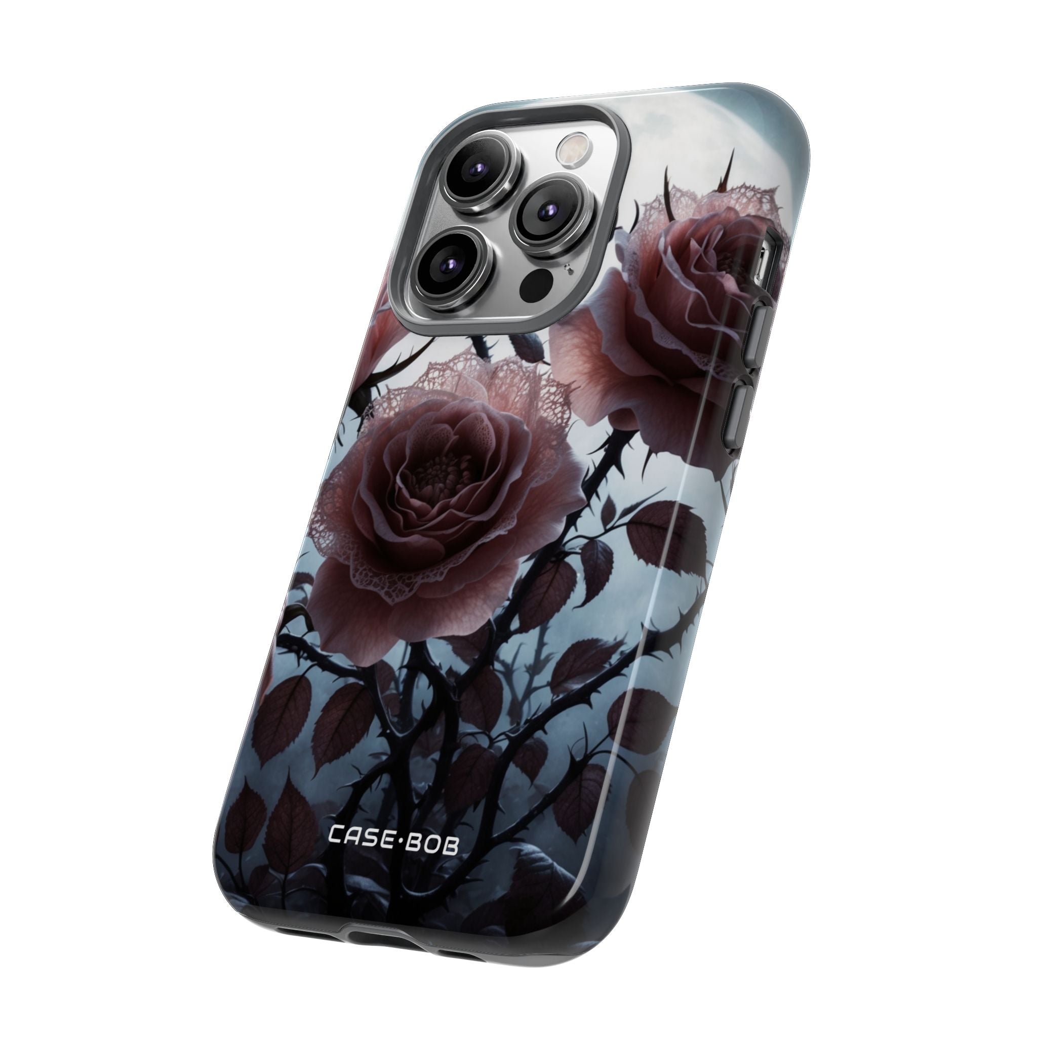 Luminous Rose Thorns iPhone 14 Pro Case - Tough