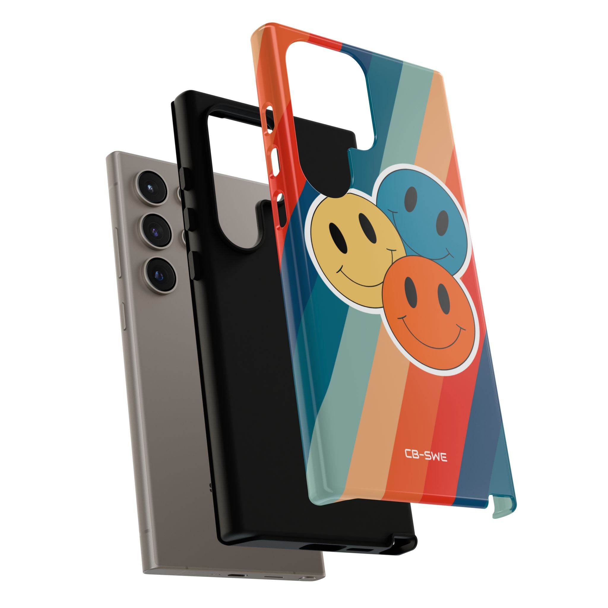Retro Smiley Harmony - Samsung Case