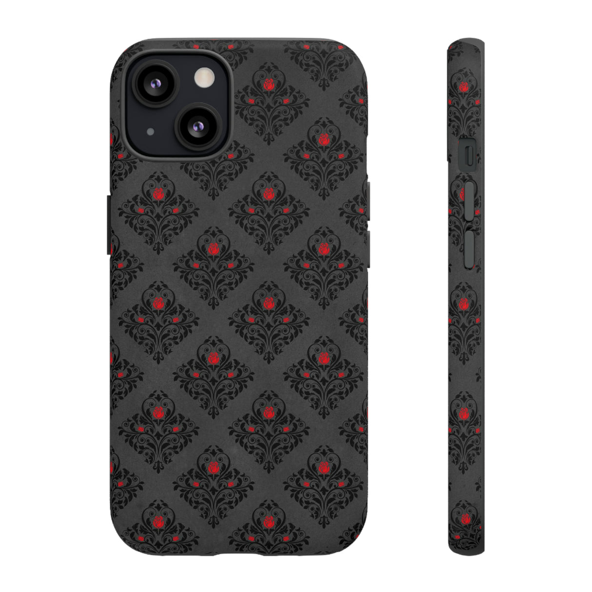 Pixrose Gothic Flower - Protective Phone Case