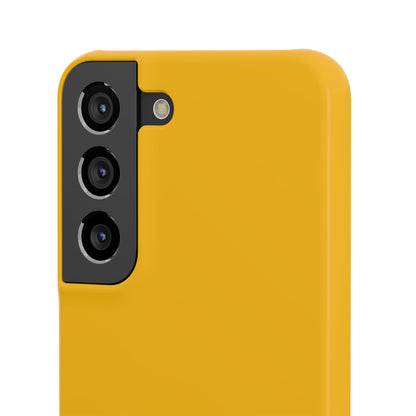 Amber Yellow - Slim Samsung S22 Phone Case