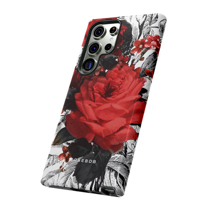 Cheruse Gothic Flower - Protective Phone Case